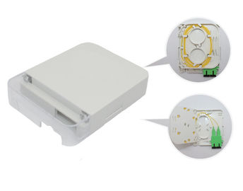 Duplex Fiber Optic Patch Panel SC Fiber Optical Desk Fiber Cable Management