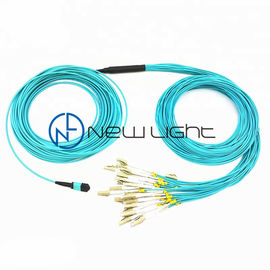 OFNR 8 12 24 Core MPO MTP Patch Cord Mtp Cassette 3 Years Warranty