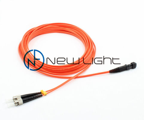 MTRJ Male Multimode Optical Fiber Patch Cord with Customized Length for High-Speed Data Transmission