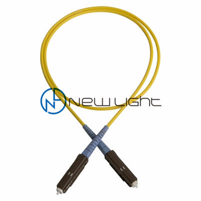 Low Insertion Loss 3M MU Single Mode Fiber Optic Patch Cord with Simplex Fiber