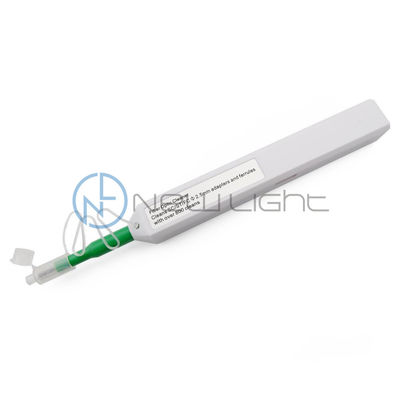 SC FC ST 2.5mm Diameter Fiber Optic Cleaning Pen with 800 Cleans Using Life and Antistatic Resin for Reliable Fiber Connector Cleaning