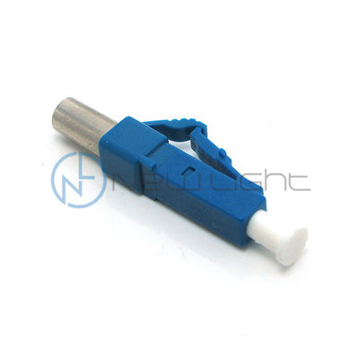 LC UPC Single Mode Fiber Optic Terminator Connector with 1260-1640nm Wavelength, 500MW Max Power, and -40~+75 Degree Working Temperature