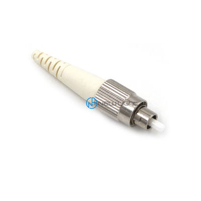 0.9mm Fiber Optic ST Connector with Low Insertion Loss and High Return Loss for Reliable Optical Fiber Connections