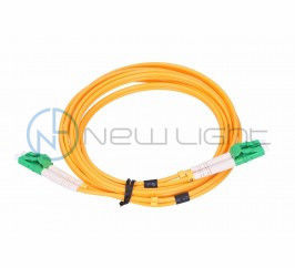 3M Length High Speed Transmission Single Mode LC LC Fiber Optic Patch Cord