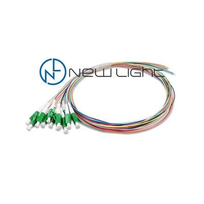 Loose / Tight Buffered LC APC 1.5m 0.9mm Fiber Optik Pigtail