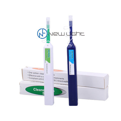 Zirconia Sleeve Fiber Optic Connector Cleaner with One-Click Cleaning and 800+ Cleanings for SC FC ST Connectors