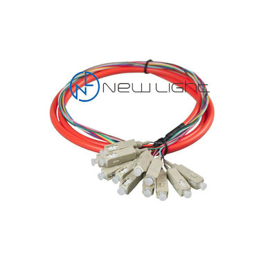 Loose Buffer 0.9mm 12core Multimode Fiber Optic Cable CATV