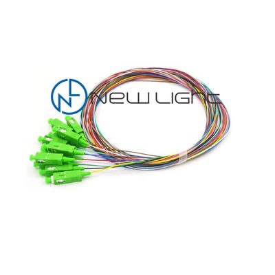 0.9mm 12 Strand Single Mode Fiber Optic Pigtail Cable for High-Speed Communication Networks