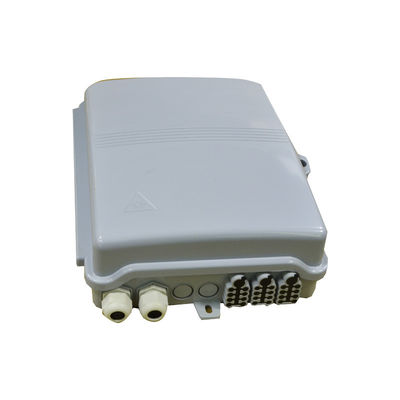 24 Core Cassette PLC Splitter FTTH Termination Box with ABS Material and 8 Port for Fiber Distribution