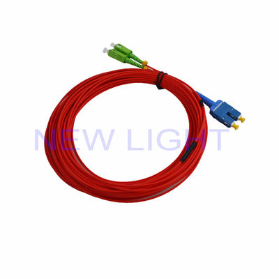 LSZH 2.0mm SC Uniboot Multimode Fiber Optic Patch Cord with Customizable Length